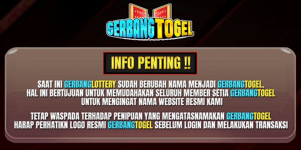 gerbanglottery togel online